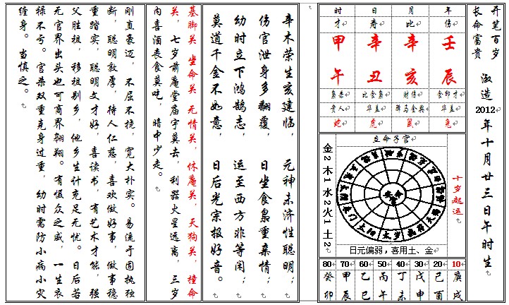 时辰八字怎么配对_时辰八字表格_时辰八字查询