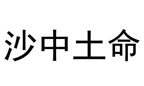 沙中土是土命还是火命_火命和土命夫妻相配吗_城头土命和山头火命