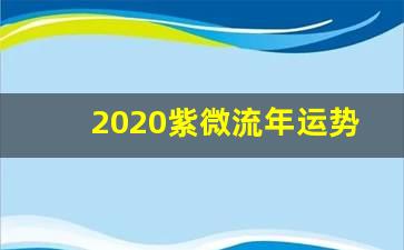 2020紫微流年运势预测