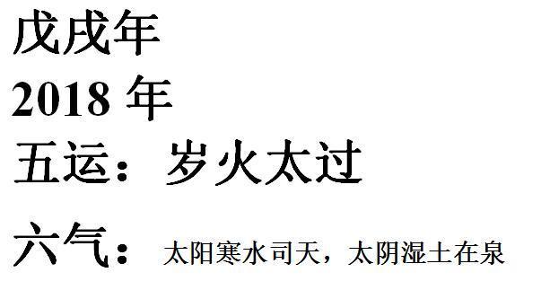 年运的太过不及平气特征