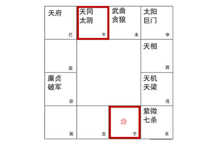 紫薇命盘太阴是什么意思_紫薇命盘命宫天同太阴_紫薇太阴入命宫