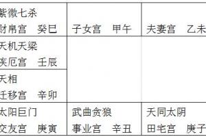 紫微斗数的排盘方法步骤